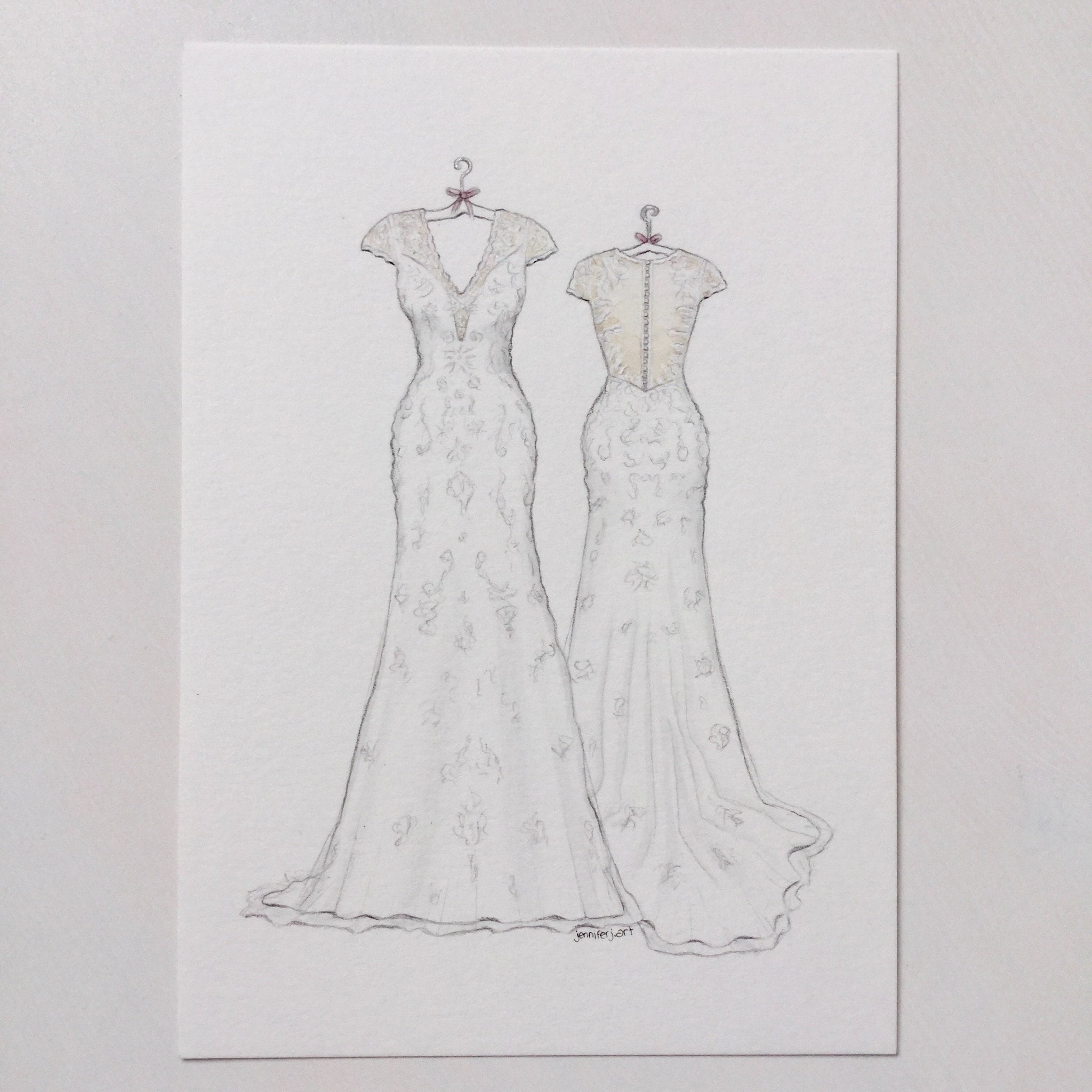 dress front and back design Wedding Dress Design Back Front Stock Vector (Royalty Free) 2788181