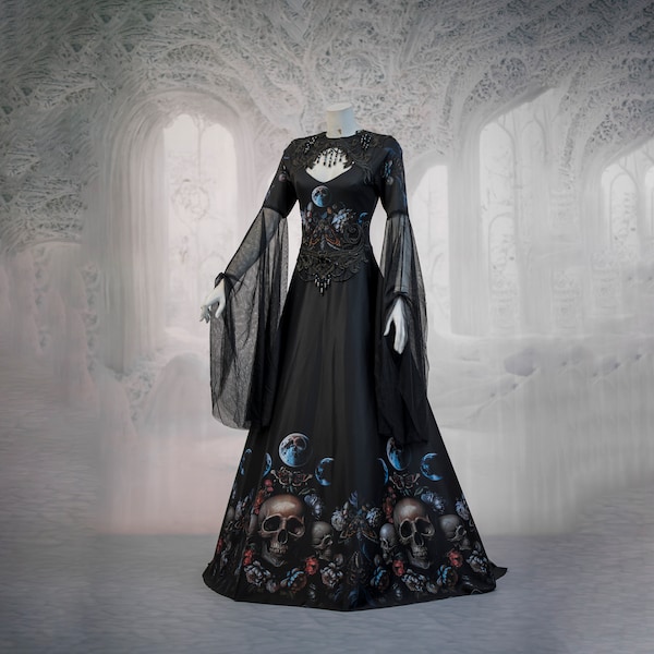 Gothic Wedding Dress - Etsy