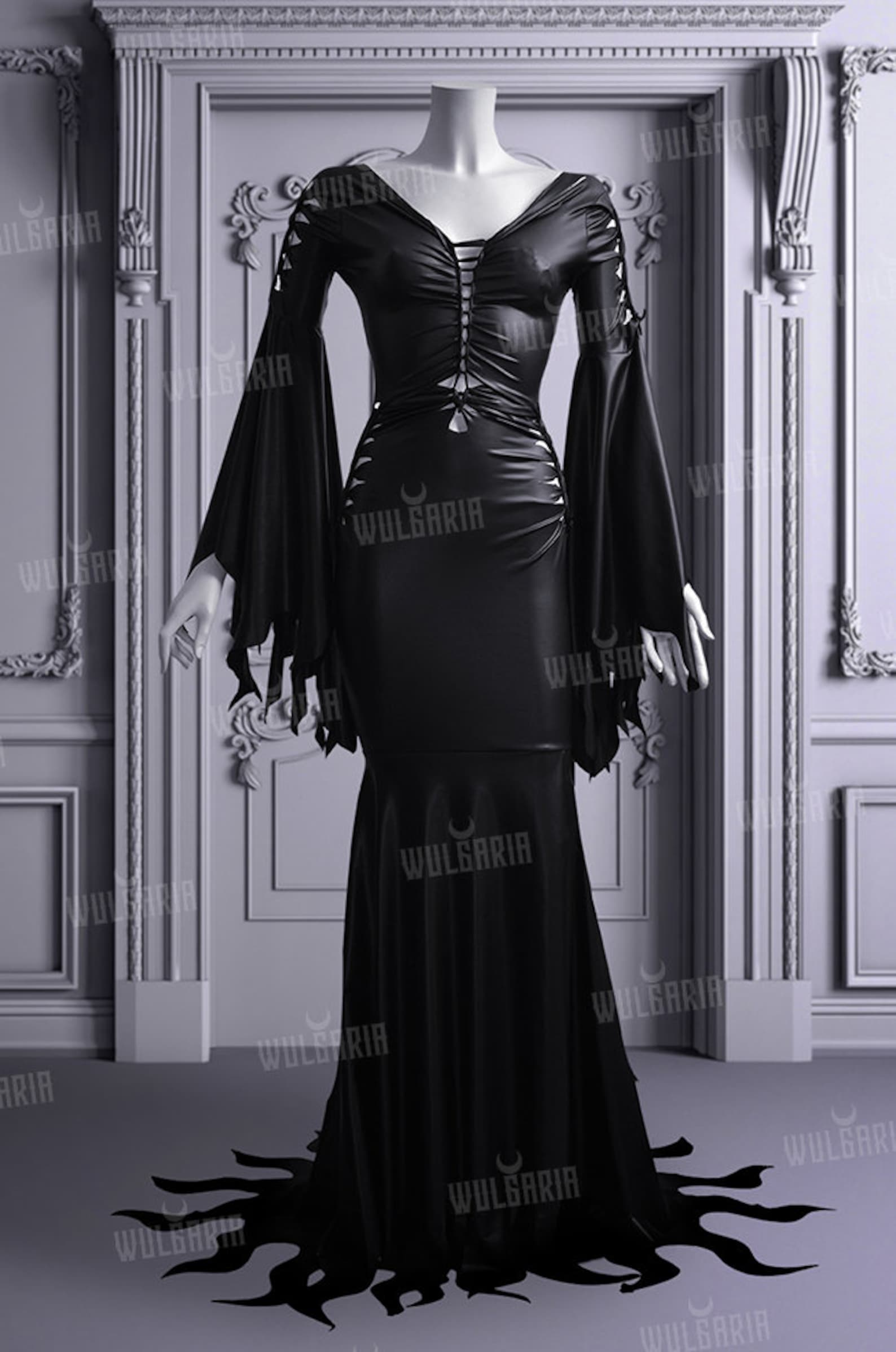 Morticia dress