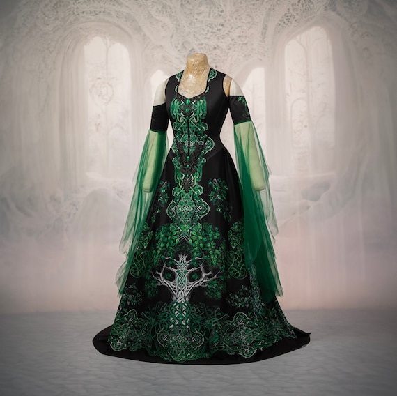 ball gown medieval princess dress