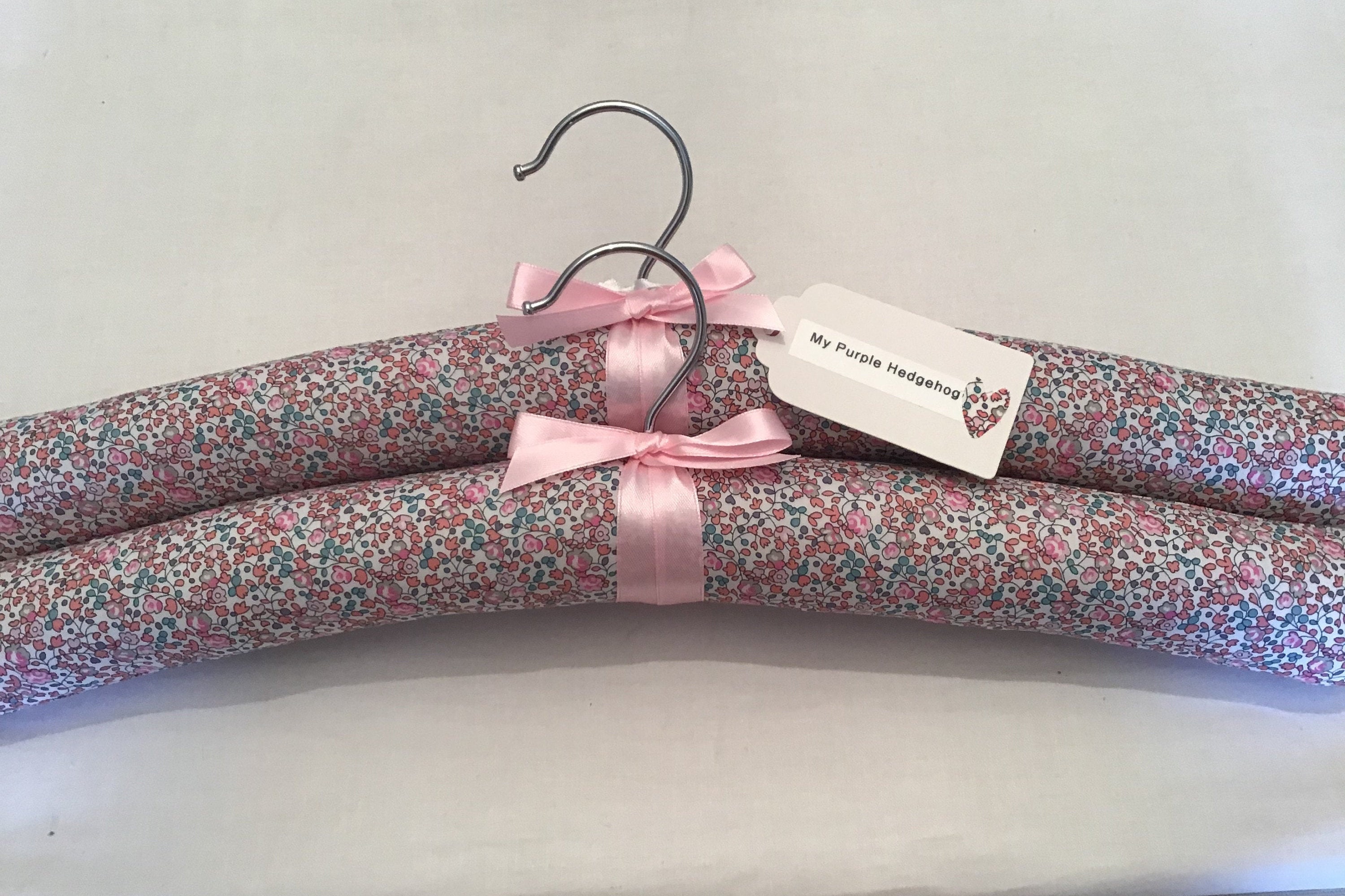 Fabric Padded Coat Hangers Coat Hanger Padded Stripe Multi – Molly