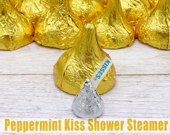 Peppermint Shower Steamer, Aromatherapy Shower Tablet, Shower Melt Fizzy Bomb, Spa Gift Mom, Aromatherapy Gift, Relaxation Gift, Spa Steamer