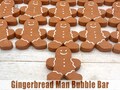 Christmas Gingerbread Man Bubble Bar, Bubble Bath, Gingerbread Solid Bubble Bath, Spa Gift Mom, Bath Gift Kid, Holiday Stocking Stuffer Gift