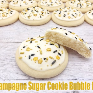 Sugar Cookie Bubble Bar Strawberry Champagne, Star Bath Cookie, Solid Bubble Bath, Spa Gift Mom, Bath Gift Kid, Spa Cookie Bar, Cookie Gift