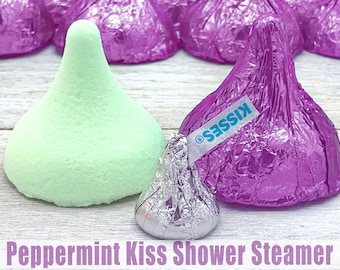 Peppermint Shower Steamer, Aromatherapy Shower Tablet, Shower Melt Fizzy Bomb, Spa Gift Mom, Aromatherapy Gift, Relaxation Gift, Spa Steamer