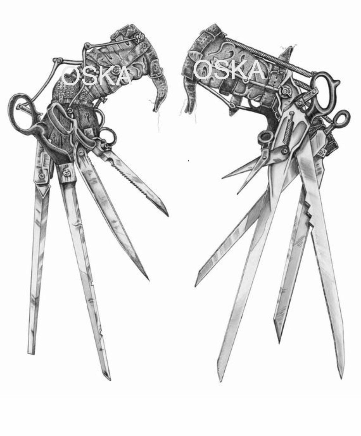 Edward 2024 scissorhands gloves