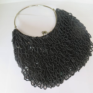 Vintage Beaded and Sequined Evening Purse