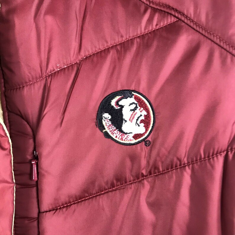Vintage Columbia Reversible FSU Vest Size Medium