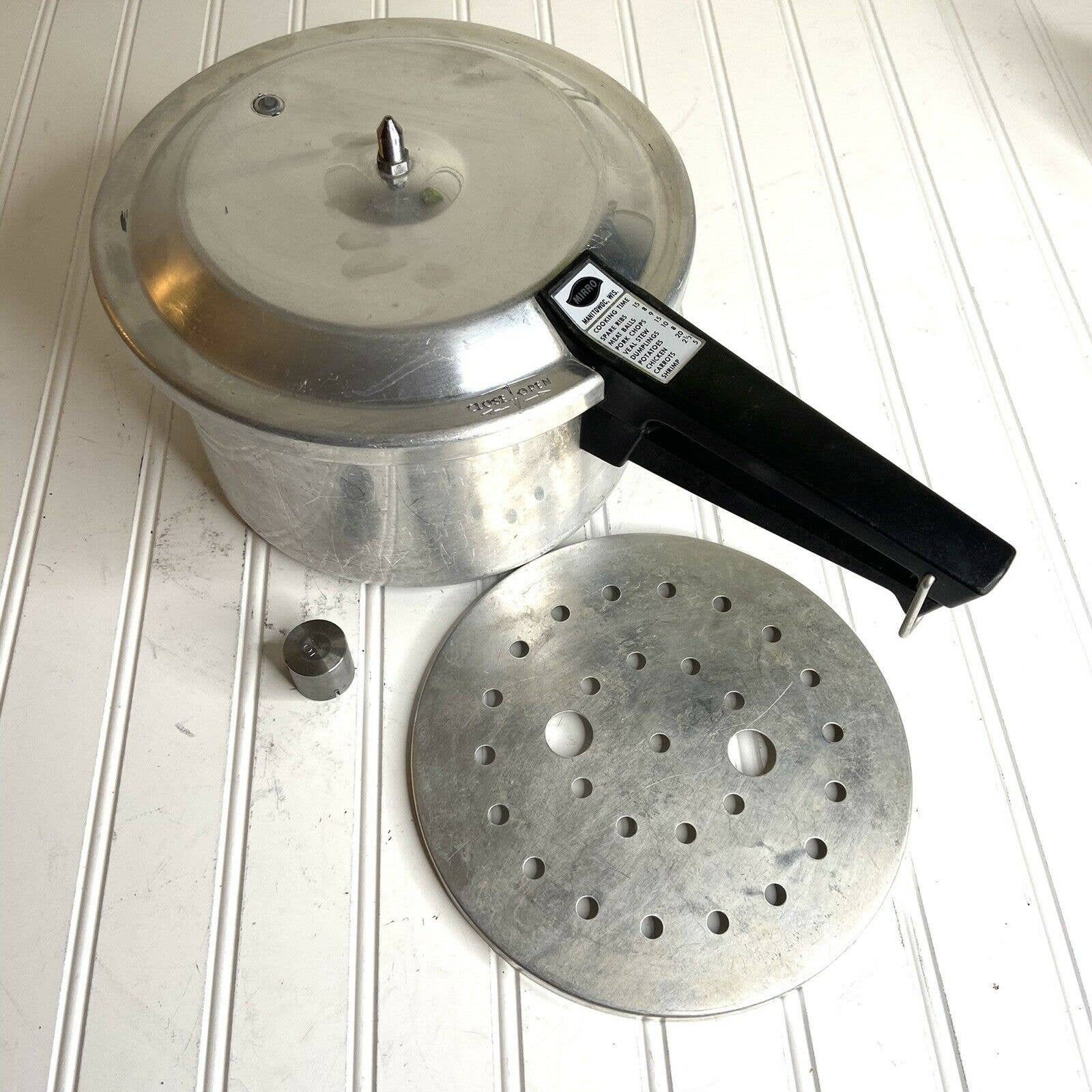 Vintage Mirro Matic 4 QT Pressure Cooker Canner with Regulator Etsy