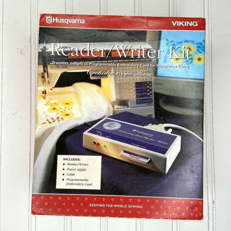 Husqvarna Viking Reader Writer Kit Embroidery Etsy