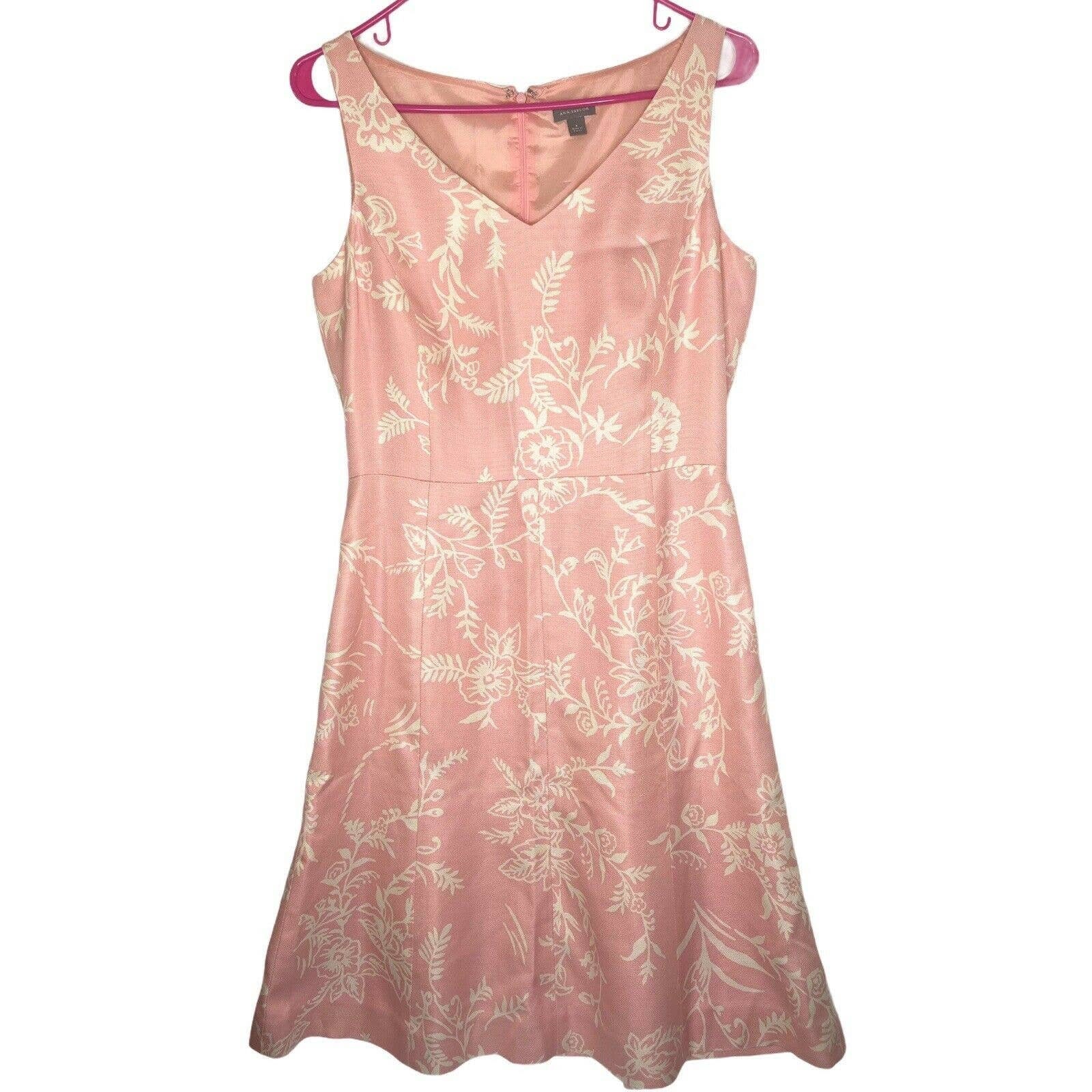 ann taylor fit and flare dress
