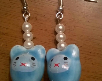 Kitty Cat Earrings Cute Gift Idea