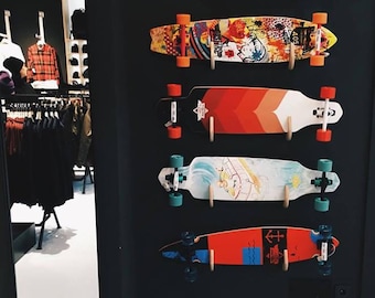 FOUR SETS of SINGLE wall racks | 4 sets of single Snowboards, wakeboards, longboards racks | 25 eur per set.