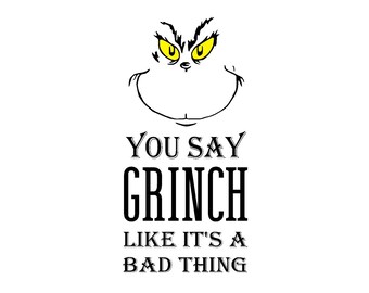Download Grinch quote svg | Etsy