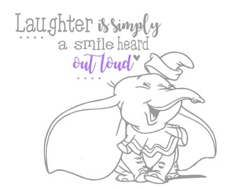 Don't Just Fly Dumbo Disney SVG Digital File | Etsy