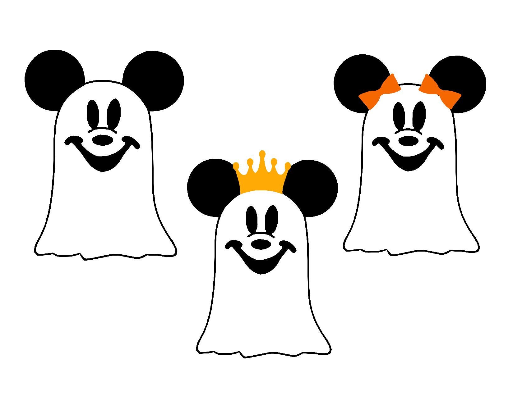 Download Mickey Mouse Minnie Mouse Halloween Ghost Disney Bundle ...