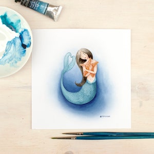 mermaid - art print