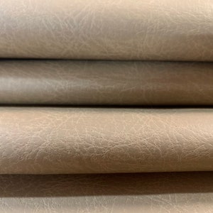 Tan Vinyl Fabric by the Yard