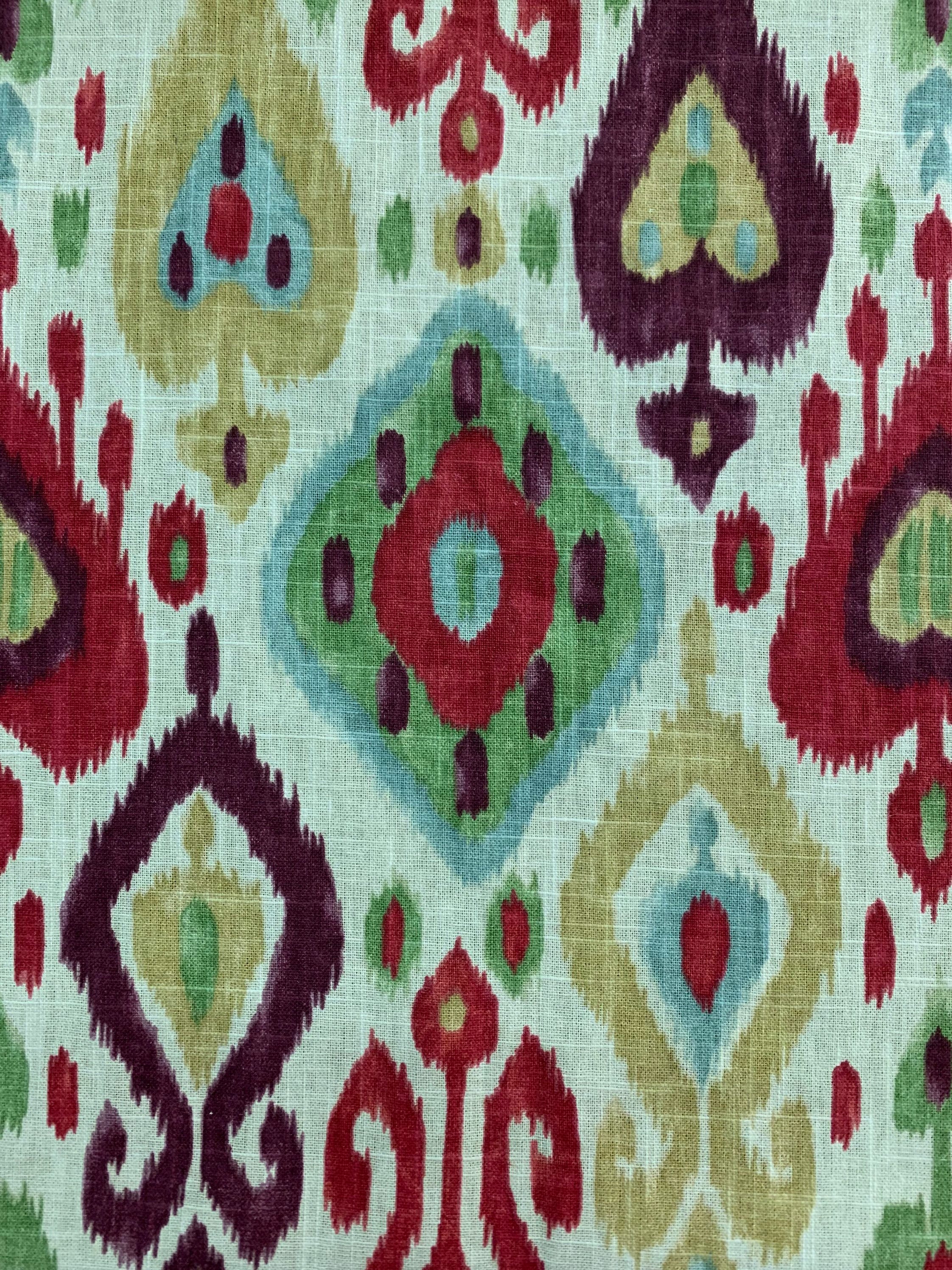 Ikat 2024 upholstery fabric