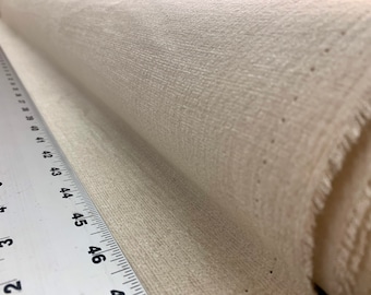 Creamy Chenille Crypton Coated Upholstery by the Yard