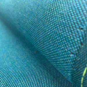 Tissu d&#39;ameublement d&#39;extérieur en toile turquoise par mètre