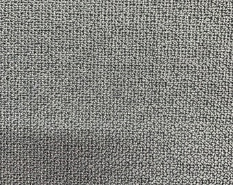 PB Chunky Metal Basket Weave Crypton Coated Upholstery Fabric by the Yard