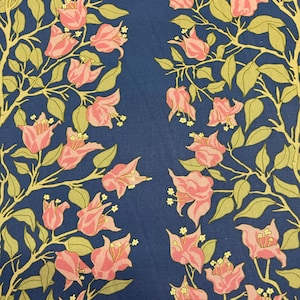 Promenade/Floral Sheeting, Drapery, Pillow Fabric by the Yard