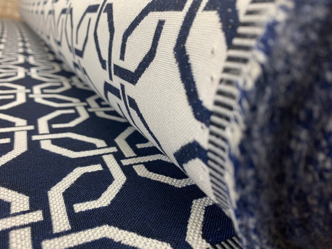 Outdoor Arabesque Upholstery Fabric by the Yard - Etsy