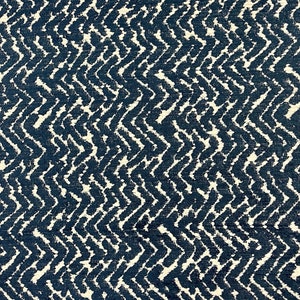 Zig Zag Chenille Crypton Coated Upholstery Fabric By the Yard