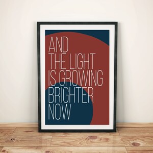 Phish Lyric Art | Light | And The Light | DONUT EDITION | PDF/Jpg | A4 + 8x10 + Letter | Instant Download | Digital Print | Printable