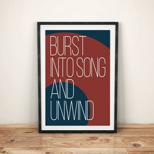 Phish Lyric Art | Taste | Burst Into Song | DONUT EDITION | PDF/Jpg | A4 + 8x10 + Letter | Instant Download | Digital Print | Printable