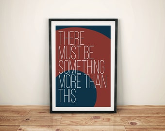 Phish Lyric Art | More | There Must Be Something More | DONUT EDITION | PDF/Jpg | A4 + 8x10 + Letter | Instant Download | Digital Print