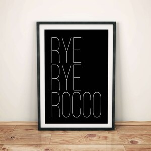 Phish Lyric Art | Run Like An Antelope – Rocco | PDF/Jpg | A4+Letter+8x10 | INSTANT DOWNLOAD | Digital Print | Wall Art | Printable Poster