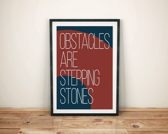 Phish Lyric Art | Light | Obstacles Are Stepping Stones | DONUT EDITION | PDF/Jpg | A4 + 8x10 + Letter | Instant Download | Digital Print