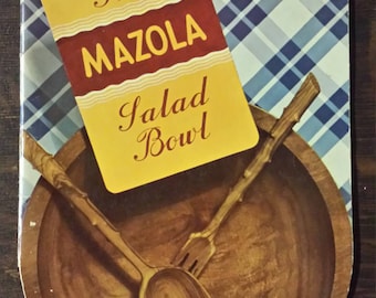 vintage 1939 Livret de recettes Mazola