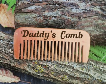 Beard Comb Personalized Gift Custom Name Husband Grooming Kit