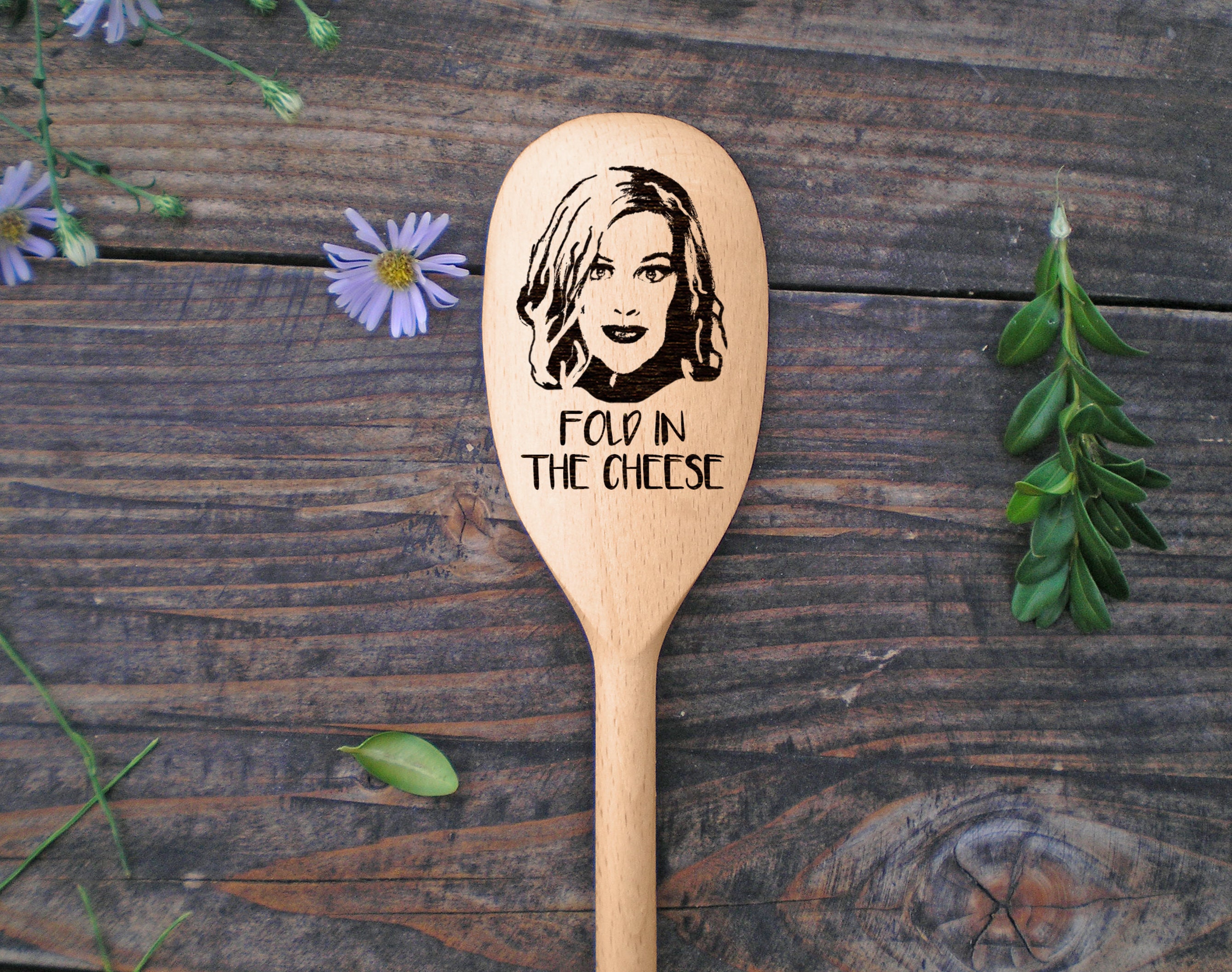 Schitts Creek Gift Engraved Wooden Spoons Schitt's Creek Etsy