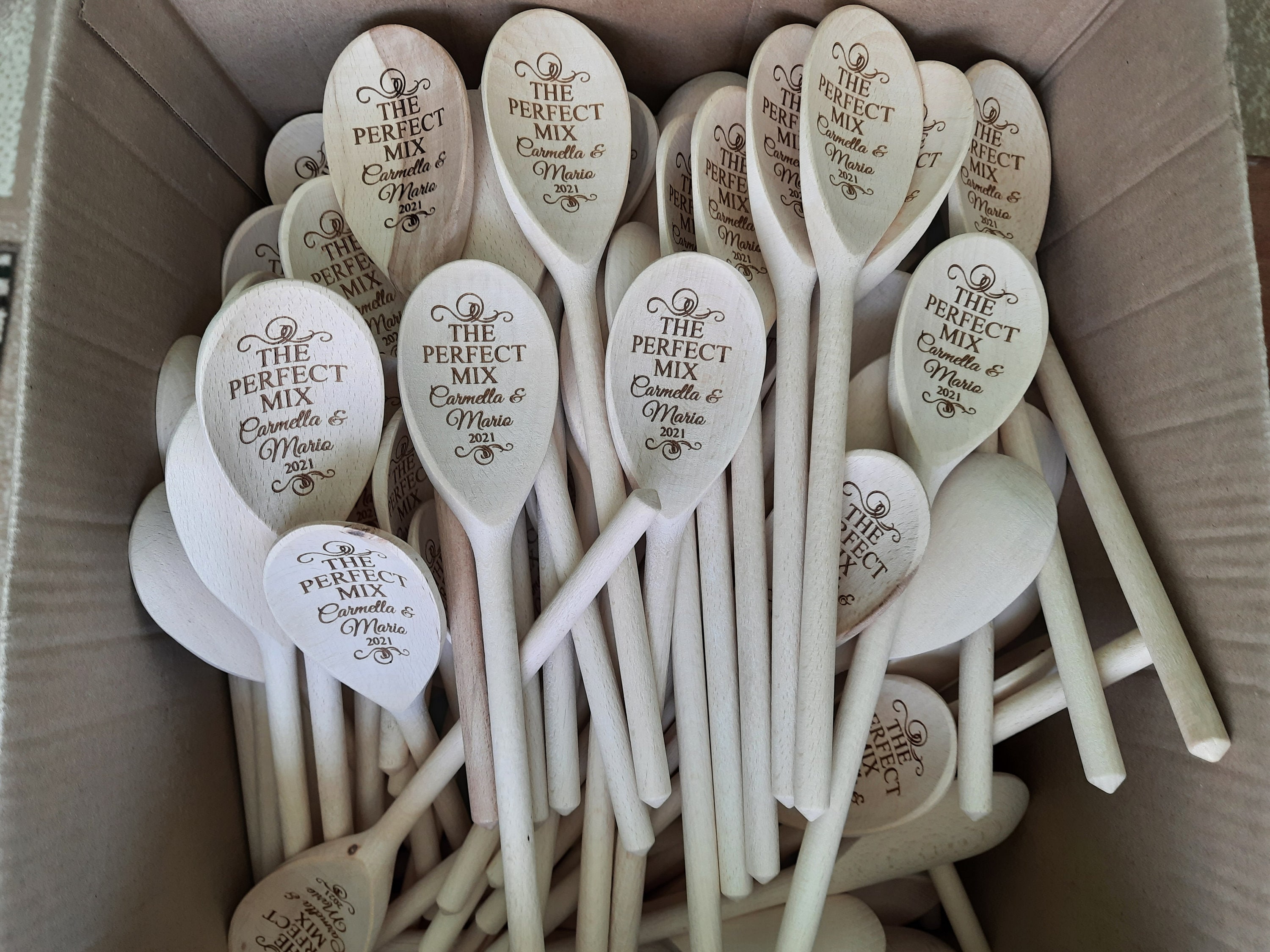 Bulk Order for Wooden Spoons The Perfect Mix Personalized Etsy