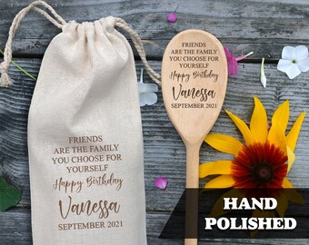 Personalisierter gravierter Holzlöffel Benutzerdefinierter Name oder Design auf Löffel Backgeschenk Kochlöffel Hochzeitsgeschenke Geburtstagsgeschenke Brautpartygeschenk