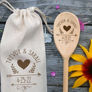 Wooden Spoons Personalized Engraved Wood Spoon Cooking Party Favors For Kids Wedding Shower Favors Bridal Shower Cooking Spoon Chef Gift