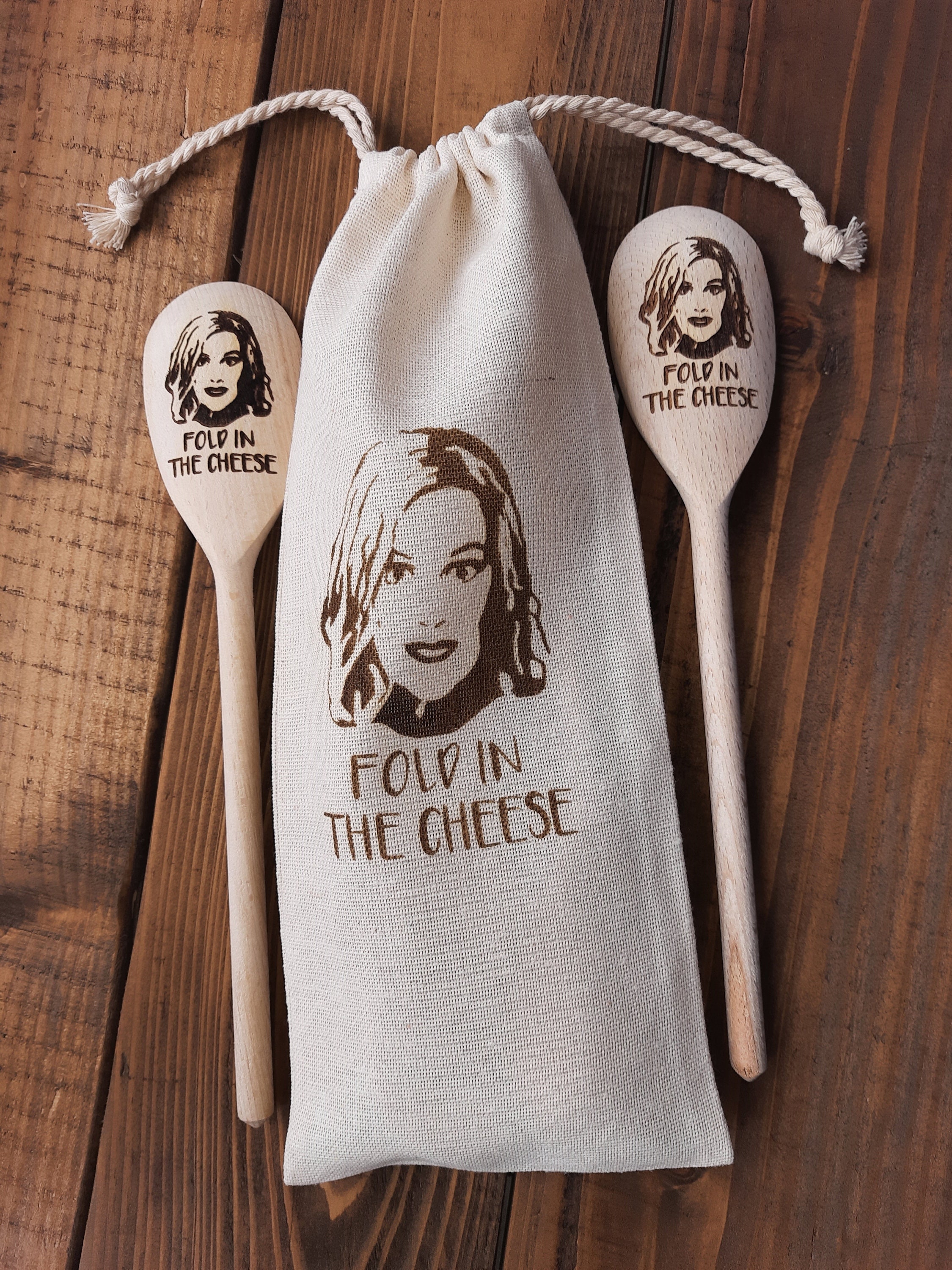 Schitts Creek Gift Engraved Wooden Spoons Schitt's Creek Etsy