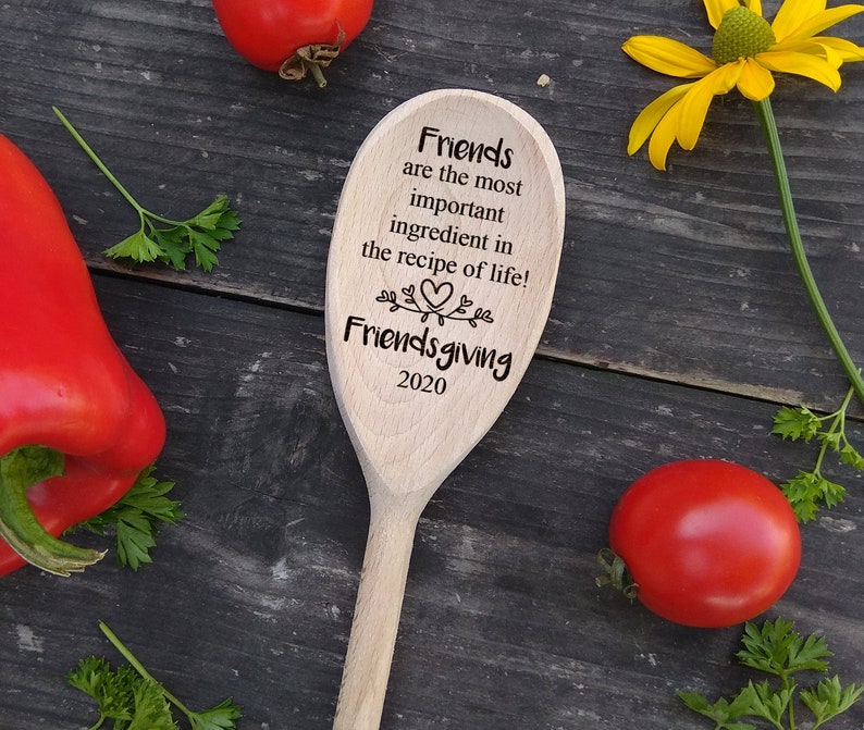 Friendsgiving Gift Friends Are the Most Important Ingredient Etsy