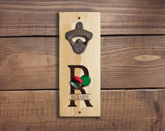 Flesopener voor de muur, hout met magneet, biergeschenken, cadeau-ideeën voor mannen, bieropener, muur, cadeau, Vaderdag, wandflesopener, geschenken voor vrouwen, mama, papa, verjaardag, zilver Flesopener voor de muur, hout met magneet, biergeschenken, cadeau-ideeën voor mannen, bieropener, muur, cadeau, Vaderdag, wandflesopener, geschenken voor vrouwen, mama, papa, verjaardag, zilver