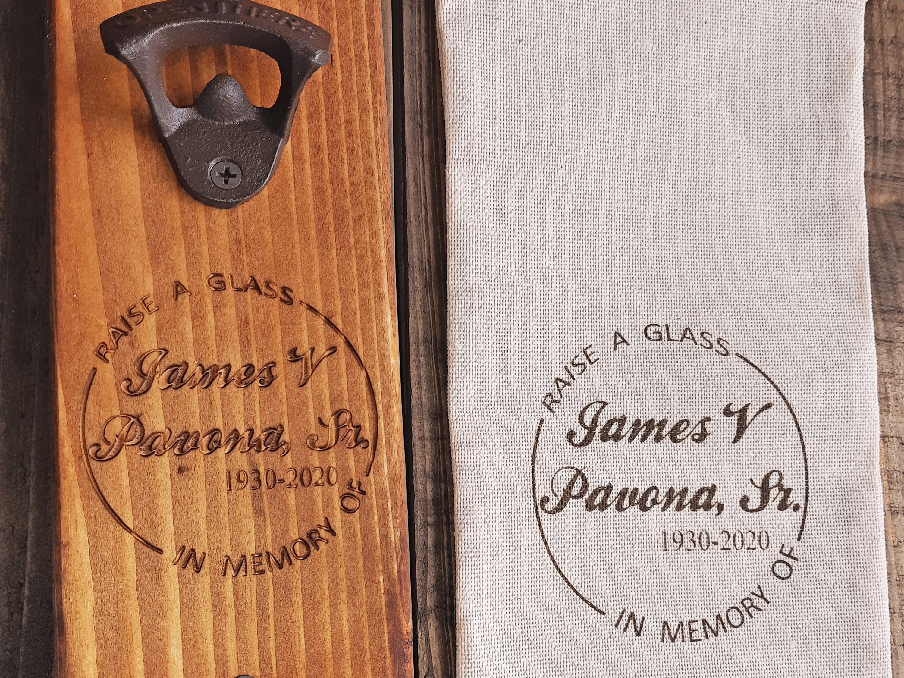 Wall Hanging Bottle Opener/personalized With Name/come in Relax