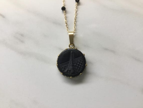 Eiffel Tower, commemorative Victorian picture but… - image 10