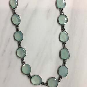 Chalcedony necklace