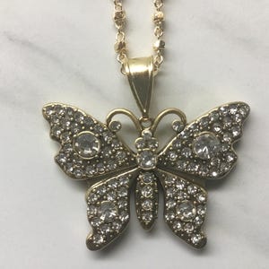 Chrystal Butterfly, vintage Gucci zipper pull