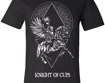 Knight of Cups Unisex T-Shirt - by artist Blake Jones