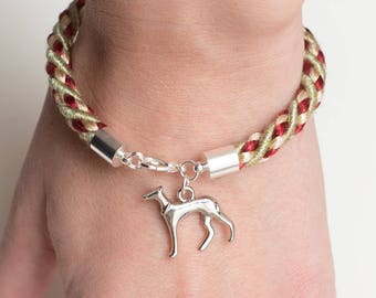 Pulsera lebrería / galgo / whippet / galgo