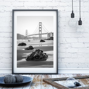 San Francisco Print, Golden Gate Bridge, San Francisco Art, San Francisco Gifts, California Wall Art, Bridge Wall Art, Travel Photography